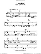 Cover icon of Temptation sheet music for voice, piano or guitar by Diana Krall, intermediate skill level