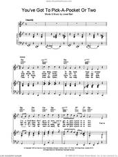 Cover icon of You've Got To Pick-A-Pocket Or Two sheet music for voice, piano or guitar by Lionel Bart, intermediate skill level