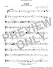 Cover icon of Spirit (from The Lion King 2019) sheet music for mallet solo (Percussion) by Beyonce, Ilya Salmanzadeh and Timothy McKenzie, intermediate mallet (Percussion)