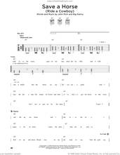 Cover icon of Save A Horse (Ride A Cowboy) sheet music for guitar solo by Big & Rich, Big Kenny and John Rich, intermediate skill level
