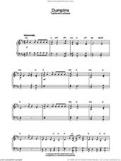 Cover icon of Dumplins sheet music for piano solo, intermediate skill level
