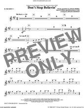 Cover icon of Don't Stop Believin' (complete set of parts) sheet music for orchestra/band by Steve Perry, Jonathan Cain, Neal Schon, Glee Cast, Journey, Miscellaneous and Roger Emerson, intermediate skill level