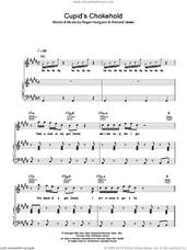 Cover icon of Cupid's Chokehold sheet music for voice, piano or guitar by Gym Class Heroes, Rick Davies and Roger Hodgson, intermediate skill level