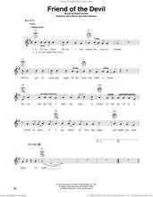 Cover icon of Friend Of The Devil (arr. Fred Sokolow) sheet music for banjo solo by Grateful Dead, Fred Sokolow, Jerry Garcia, John Dawson and Robert Hunter, intermediate skill level