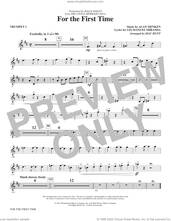 Cover icon of For The First Time (from The Little Mermaid) (2023) (arr. Mac Huff) (complete set of parts) sheet music for orchestra/band (Instrumental Accompaniment) by Halle Bailey, Alan Menken, Lin-Manuel Miranda and Mac Huff, intermediate skill level
