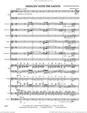 Cover icon of Swingin' With The Saints (arr. Mark Hayes) (COMPLETE) sheet music for orchestra/band (Rhythm)  and Mark Hayes, intermediate skill level