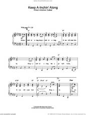 Cover icon of Keep A-Inchin' Along sheet music for piano solo, easy skill level