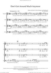 Cover icon of Don't Get Around Much Anymore (arr. Abi Moore) sheet music for choir (SAT: soprano, alto, tenor) by Nat King Cole, Abi Moore, Bob Russell and Duke Ellington, intermediate skill level