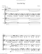 Cover icon of Love On Top (arr. Dan Pate) sheet music for choir (SATB: soprano, alto, tenor, bass) by Beyonce, Dan Pate, Shea Taylor and Terius Nash, intermediate skill level