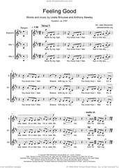 Cover icon of Feeling Good (arr. Jake Alexander) sheet music for choir (SAA) by Michael Buble, Jake Alexander, Anthony Newley and Leslie Bricusse, intermediate skill level