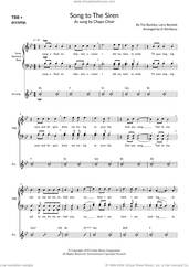 Cover icon of Song To The Siren (arr. Dom Stichbury) sheet music for choir (TTBB: tenor, bass) by Tim Buckley, Dom Stichbury and Larry Beckett, intermediate skill level