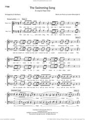 Cover icon of The Swimming Song (arr. Dom Stichbury) sheet music for choir (TTBB: tenor, bass) by Loudon Wainwright III and Dom Stichbury, intermediate skill level