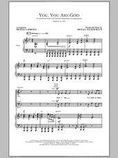 Cover icon of You, You Are God sheet music for choir (SATB: soprano, alto, tenor, bass) by Michael Walker Beach and Michael Lawrence, intermediate skill level