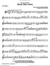Cover icon of Rock This Town (complete set of parts) sheet music for orchestra/band by Brian Setzer, Kirby Shaw and Stray Cats, intermediate skill level