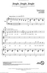 Cover icon of Jingle, Jingle, Jingle (arr. Greg Gilpin) sheet music for choir (3-Part Mixed) by Johnny Marks and Greg Gilpin, intermediate skill level