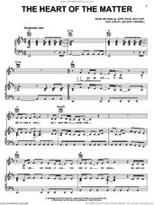 Cover icon of The Heart Of The Matter sheet music for voice, piano or guitar by Don Henley, John David Souther and Mike Campbell, intermediate skill level