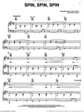 Cover icon of Spin, Spin, Spin sheet music for voice, piano or guitar by Jim Croce and Ingrid Croce, intermediate skill level
