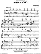 Cover icon of King's Song sheet music for voice, piano or guitar by Jim Croce, intermediate skill level