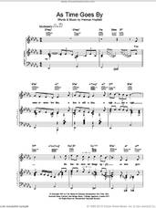 Cover icon of As Time Goes By sheet music for voice and piano by H Hupfeld, intermediate skill level