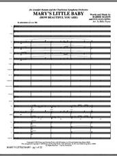 Cover icon of Mary's Little Baby (COMPLETE) sheet music for orchestra/band (Orchestra) by Babbie Mason, Eulalia King and Billy Payne, intermediate skill level