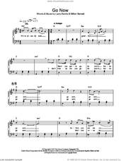 Cover icon of Go Now sheet music for piano solo by The Moody Blues, intermediate skill level