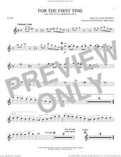 Cover icon of For The First Time (from The Little Mermaid) (2023) sheet music for flute solo by Halle Bailey, Alan Menken and Lin-Manuel Miranda, intermediate skill level
