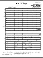 Cover icon of God You Reign (COMPLETE) sheet music for orchestra/band (Orchestra) by Lincoln Brewster, Mia Fieldes and Harold Ross, intermediate skill level