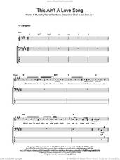 Cover icon of This Ain't A Love Song sheet music for bass (tablature) (bass guitar) by Bon Jovi, Desmond Child and Richie Sambora, intermediate skill level