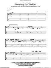 Cover icon of Something For The Pain sheet music for bass (tablature) (bass guitar) by Bon Jovi, Desmond Child and Richie Sambora, intermediate skill level