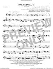 Cover icon of Barbie Dreams (from Barbie) (feat. Kaliii) sheet music for tenor saxophone solo by FIFTY FIFTY, James Harris, Janet Jackson, Jonathan Bach, Kaliya Ross, Marc Sibley, Melissa Storwick, Michael Caren, Mike Caren, Nathan Cunningham, Nicholaus Williams, Randall Hammers, Terry Lewis and Tremaine Winfrey, intermediate skill level
