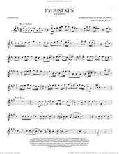 Cover icon of I'm Just Ken (from Barbie) sheet music for tenor saxophone solo by Ryan Gosling, Andrew Wyatt and Mark Ronson, intermediate skill level
