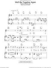Cover icon of We'll Be Together Again sheet music for voice, piano or guitar by Rod Stewart, intermediate skill level