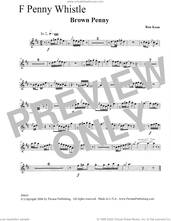 Cover icon of Brown Penny (complete set of parts) sheet music for orchestra/band (Instrumental Accompaniment) by Ron Kean, intermediate skill level