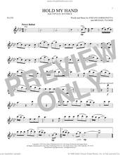 Cover icon of Hold My Hand (from Top Gun: Maverick) sheet music for flute solo by Lady Gaga and Michael Tucker p/k/a BloodPop, intermediate skill level