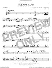 Cover icon of Hold My Hand (from Top Gun: Maverick) sheet music for tenor saxophone solo by Lady Gaga and Michael Tucker p/k/a BloodPop, intermediate skill level