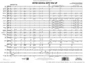 Cover icon of Never Gonna Give You Up (arr. Rick Stitzel) (COMPLETE) sheet music for jazz band by Rick Stitzel, Matthew Aitken, Mike Stock, Pete Waterman and Rick Astley, intermediate skill level