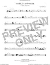 Cover icon of The Heart Of Worship (When The Music Fades) sheet music for flute solo by Matt Redman, intermediate skill level