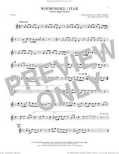Cover icon of Whom Shall I Fear (God Of Angel Armies) sheet music for violin solo by Chris Tomlin, Ed Cash and Scott Cash, intermediate skill level