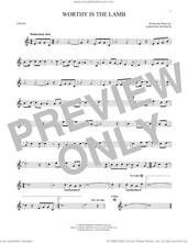 Cover icon of Worthy Is The Lamb sheet music for violin solo by Hillsong Worship and Darlene Zschech, intermediate skill level