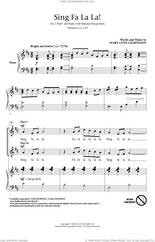 Cover icon of Sing Fa La La! sheet music for choir (2-Part) by Mary Lynn Lightfoot, intermediate duet