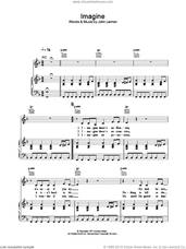 Cover icon of Imagine sheet music for voice, piano or guitar by Alex Parks and John Lennon, intermediate skill level