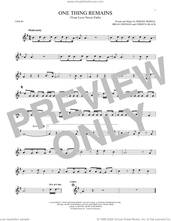 Cover icon of One Thing Remains (Your Love Never Fails) sheet music for violin solo by Passion & Kristian Stanfill, Brian Johnson, Christa Black and Jeremy Riddle, intermediate skill level