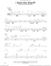 Cover icon of I Shot The Sheriff sheet music for bass solo by Bob Marley and Eric Clapton, intermediate skill level