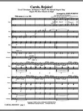 Cover icon of Carols, Rejoice! (Medley) (COMPLETE) sheet music for orchestra/band by John Purifoy, intermediate skill level