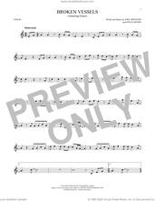 Cover icon of Broken Vessels (Amazing Grace) sheet music for violin solo by Hillsong Worship, Joel Houston and Jonas Myrin, intermediate skill level