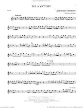Cover icon of See A Victory sheet music for flute solo by Elevation Worship, Ben Fielding, Chris Brown, Jason Ingram and Steven Furtick, intermediate skill level
