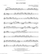 Cover icon of See A Victory sheet music for clarinet solo by Elevation Worship, Ben Fielding, Chris Brown, Jason Ingram and Steven Furtick, intermediate skill level