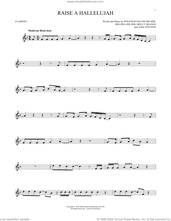 Cover icon of Raise A Hallelujah sheet music for clarinet solo by Bethel Music, Jake Stevens, Jonathan David Helser, Melissa Helser and Molly Skaggs, intermediate skill level