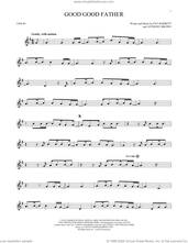 Cover icon of Good Good Father sheet music for violin solo by Chris Tomlin, Anthony Brown and Pat Barrett, intermediate skill level