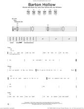 Cover icon of Barton Hollow sheet music for guitar solo (lead sheet) by The Civil Wars, John Paul White and Joy Williams, intermediate guitar (lead sheet)